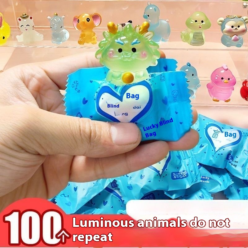Home Office Box - 100 pièces de mini figurines lumineuses