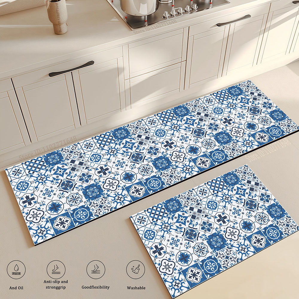 Anti Fatigue Mat - Tapis de sol de cuisine doux,