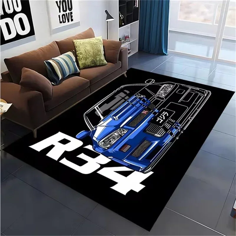 Anti Fatigue Mat - Tapis imprimé de voiture de course