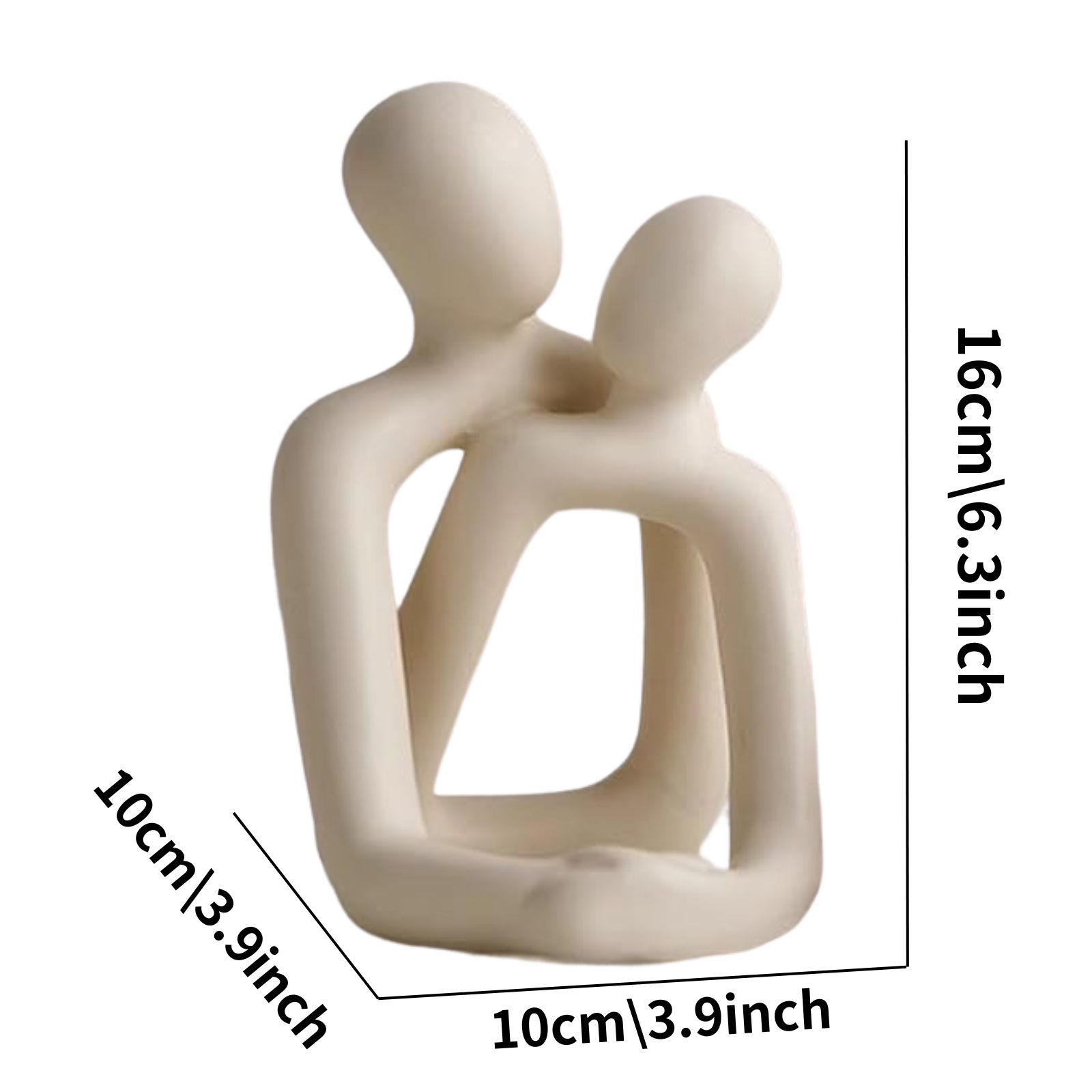 Heartwskins-Statue en résine d - Home Office With Bookshelves avis et prix