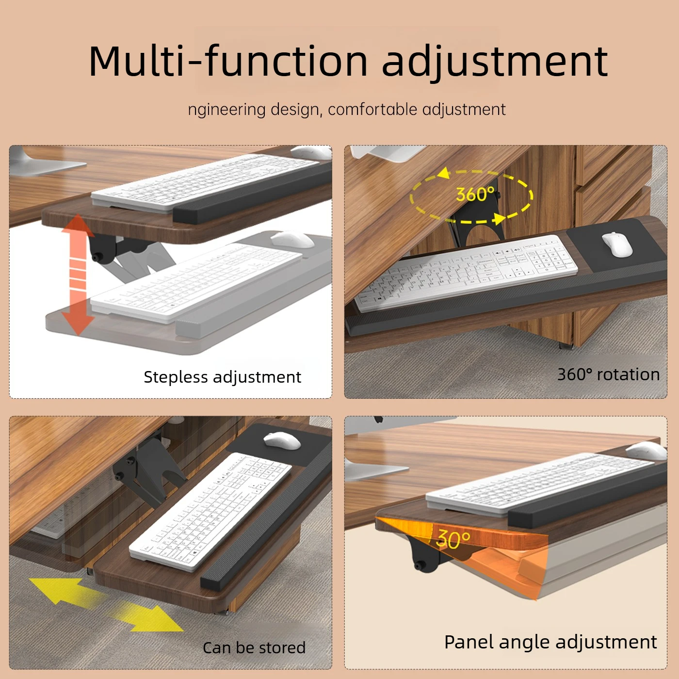 Plateau pour clavier sous le b - Keyboard Tray Under Desk avis et prix