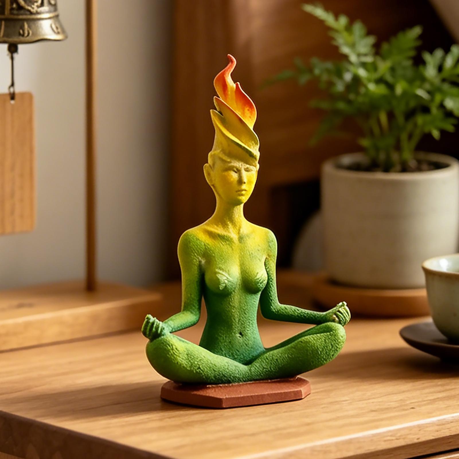 Figurines de yoga pour femmes  - Home Office Yoga Room avis et prix