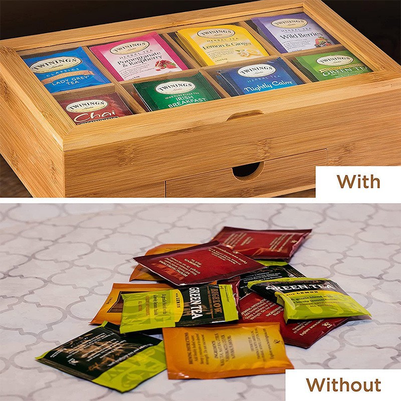 Organisateur de sachets de thé - Home Office Box avis et prix