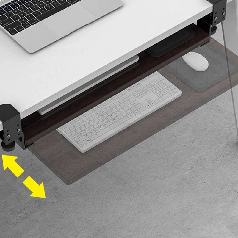 Support de clavier coulissant  - Keyboard Tray Under Desk avis et prix