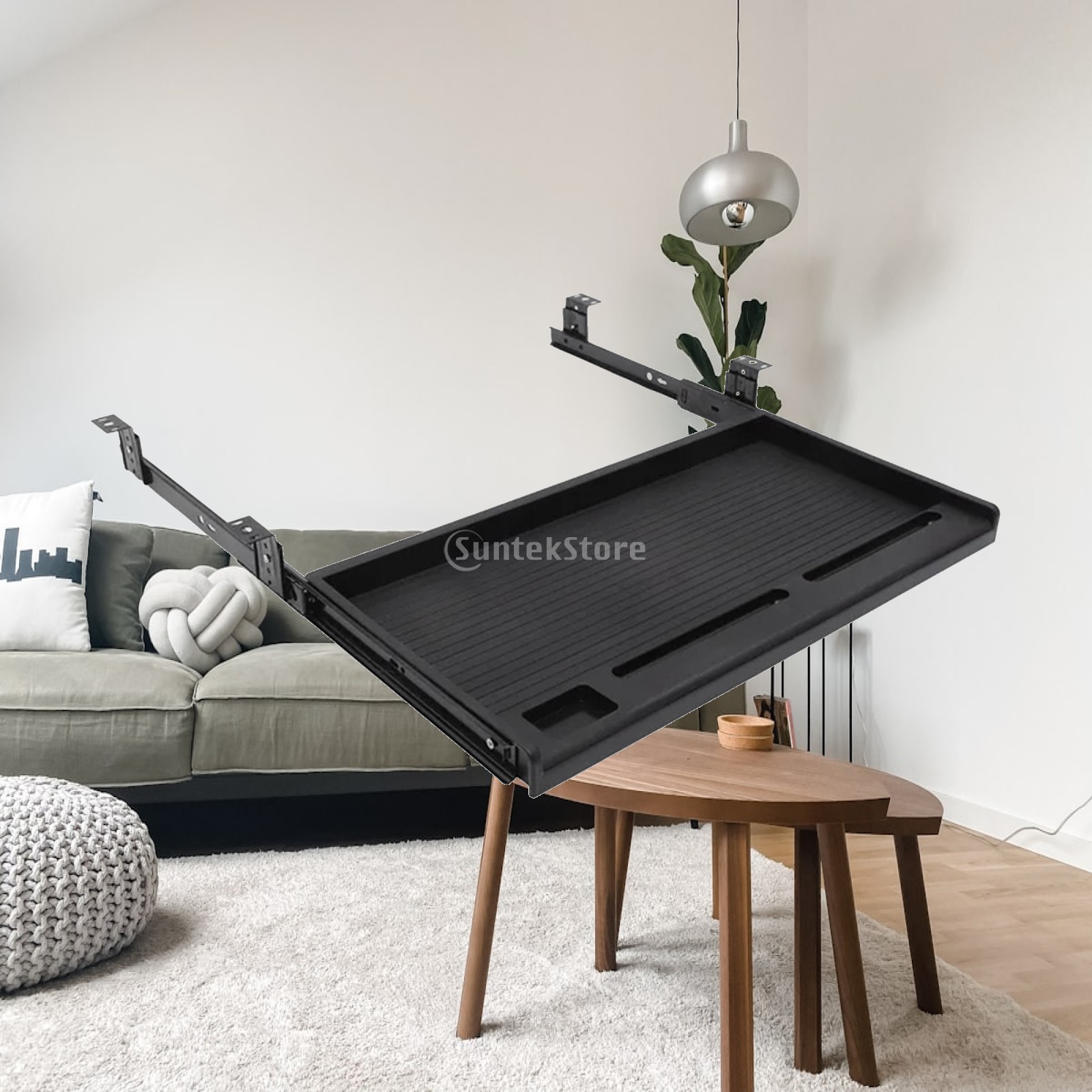 Plateau coulissant pour clavie - Keyboard Tray Under Desk avis et prix