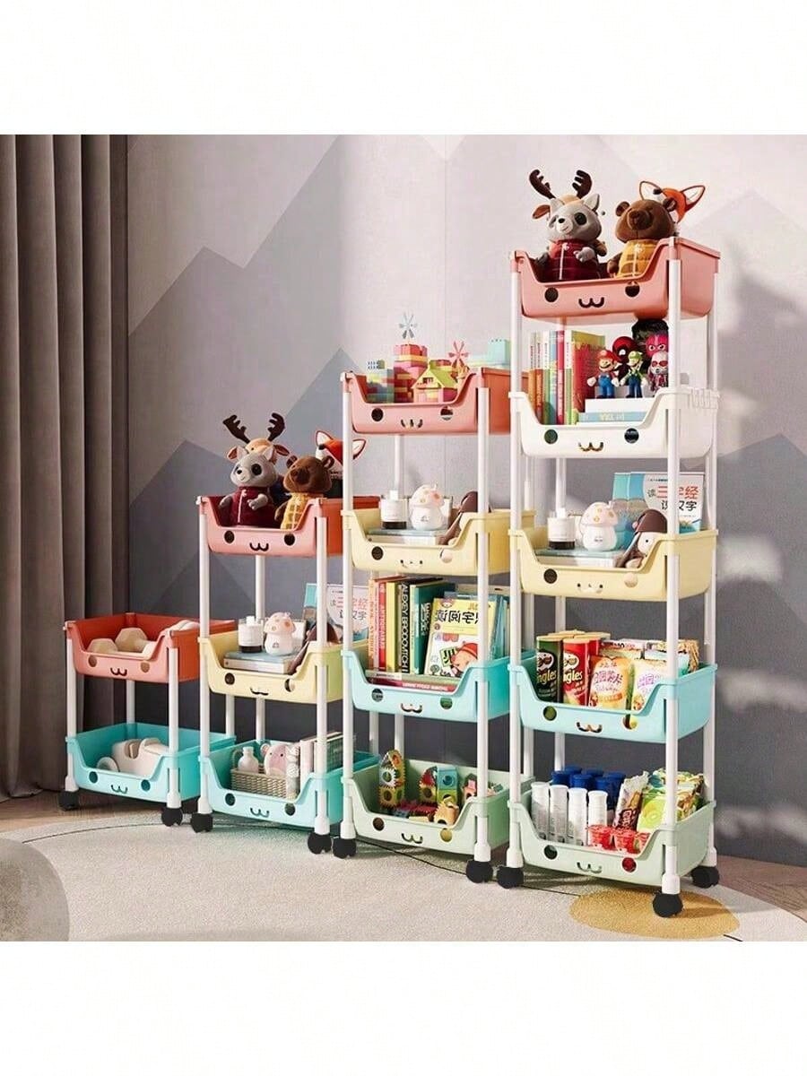Étagère à roulettes 5 niveaux, - Home Office With Bookshelves avis et prix