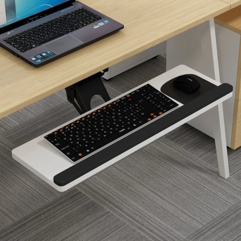 Plateau de clavier coulissant  - Keyboard Tray Under Desk avis et prix