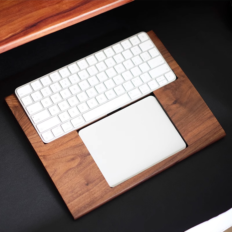 Repose-poignets 2 en 1 en bois - Keyboard Tray Under Desk avis et prix