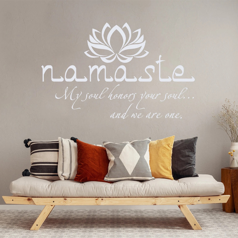 Autocollant mural en vinyle av - Home Office Yoga Room avis et prix