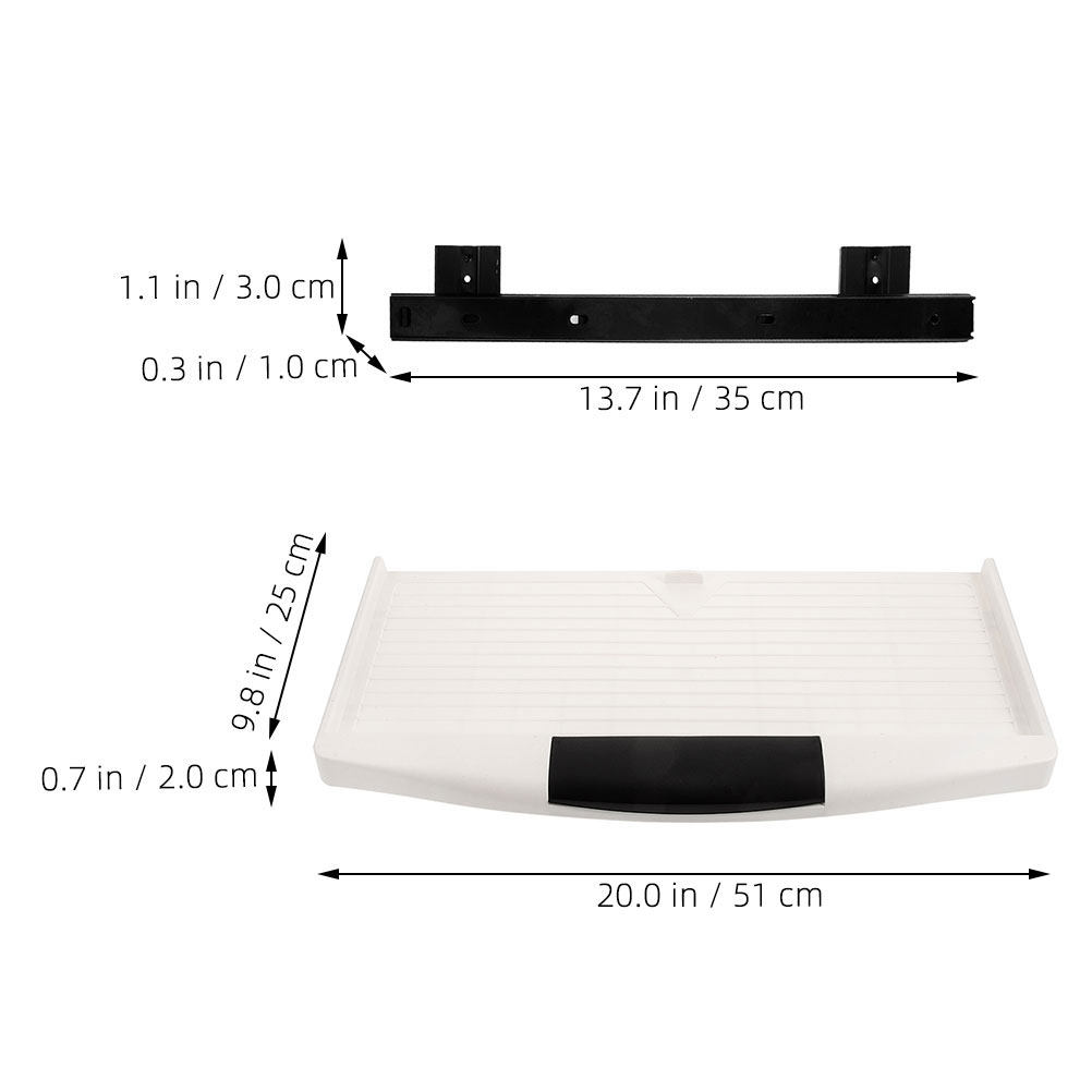 1 ensemble de plateau pour cla - Keyboard Tray Under Desk avis et prix