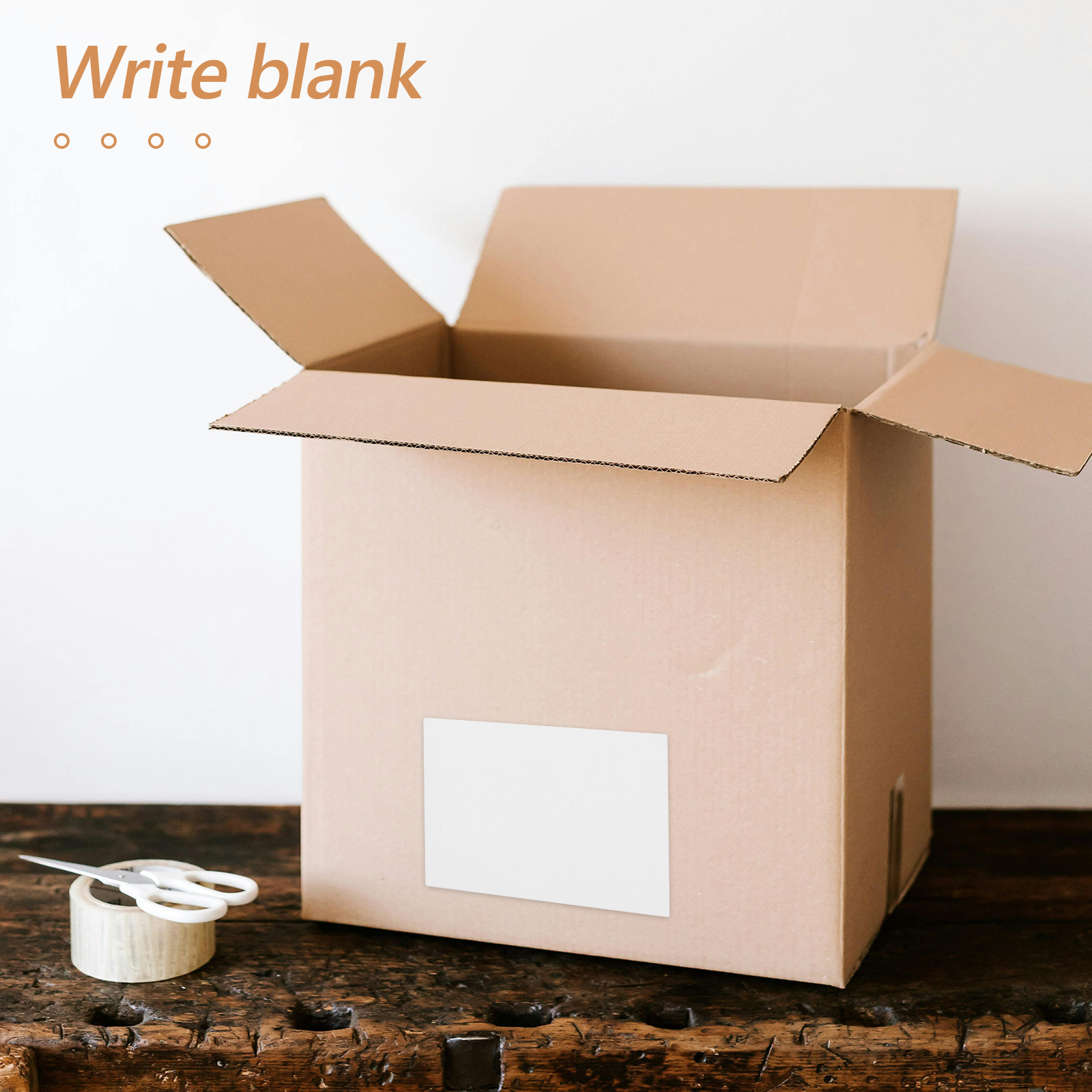50 étiquettes adhésives blanch - Home Office Box avis et prix