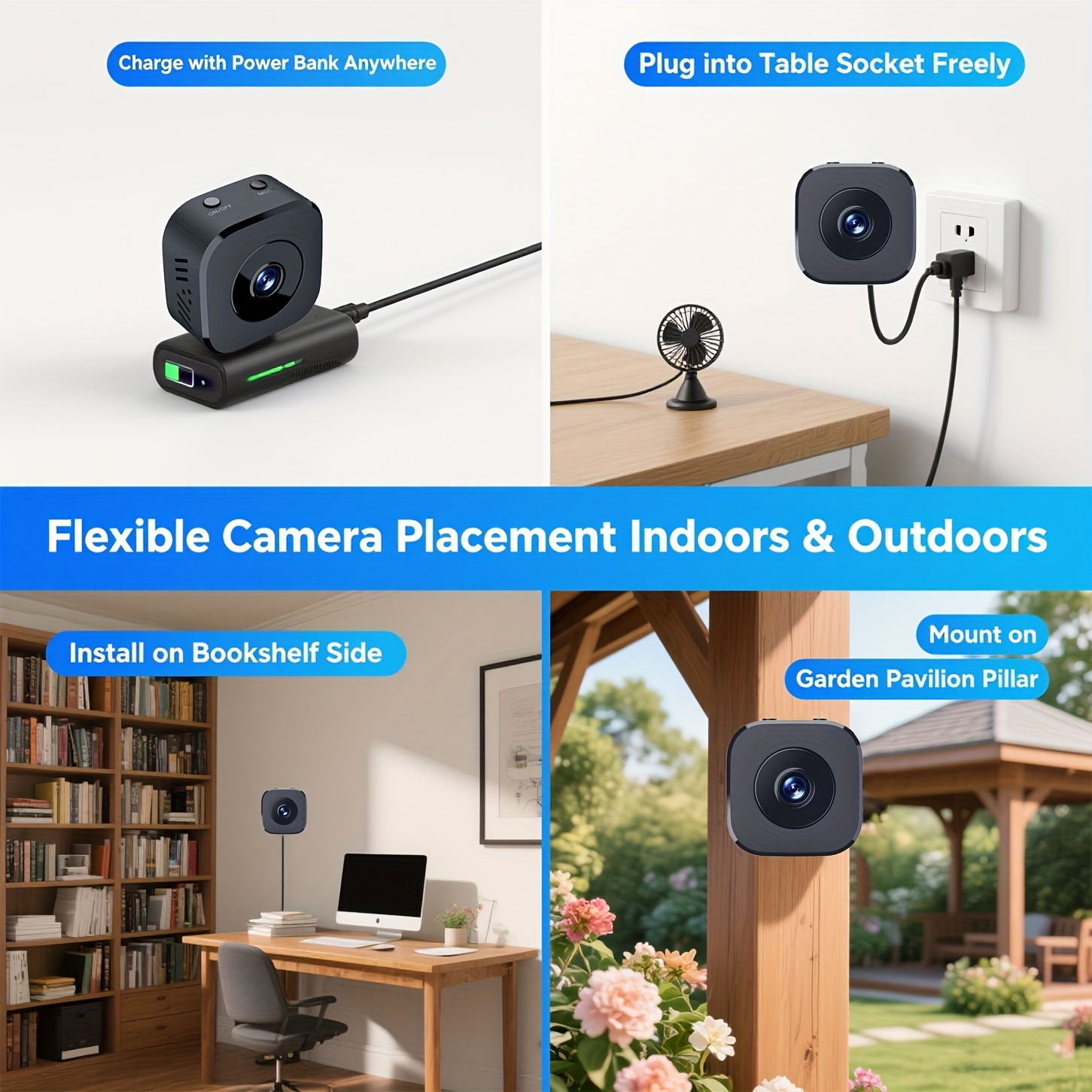 1080P HD Mini caméra WiFi sécu - Webcam Hd 1080P avis et prix