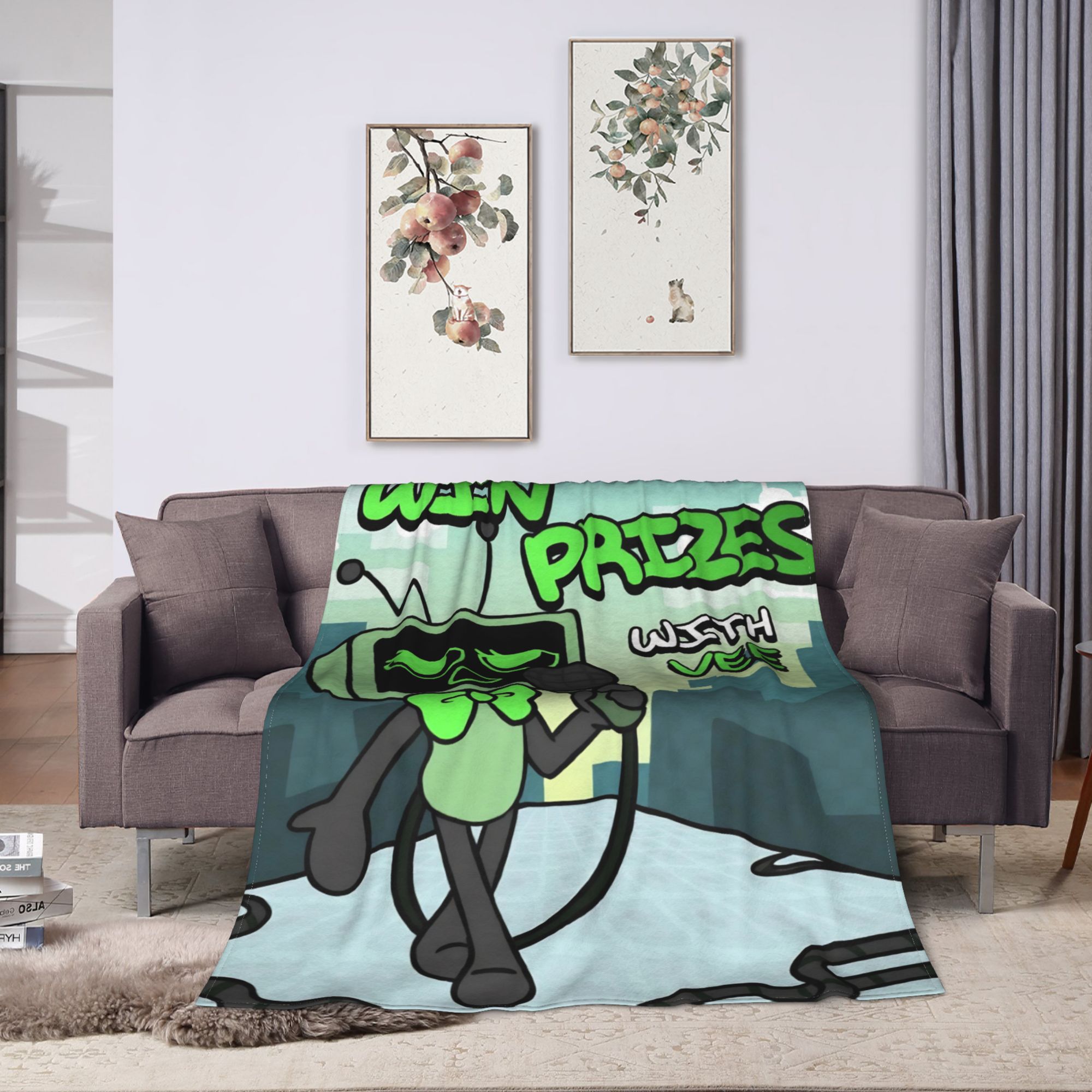 Couverture en flanelle Dandy's - Home Office Trend avis et prix