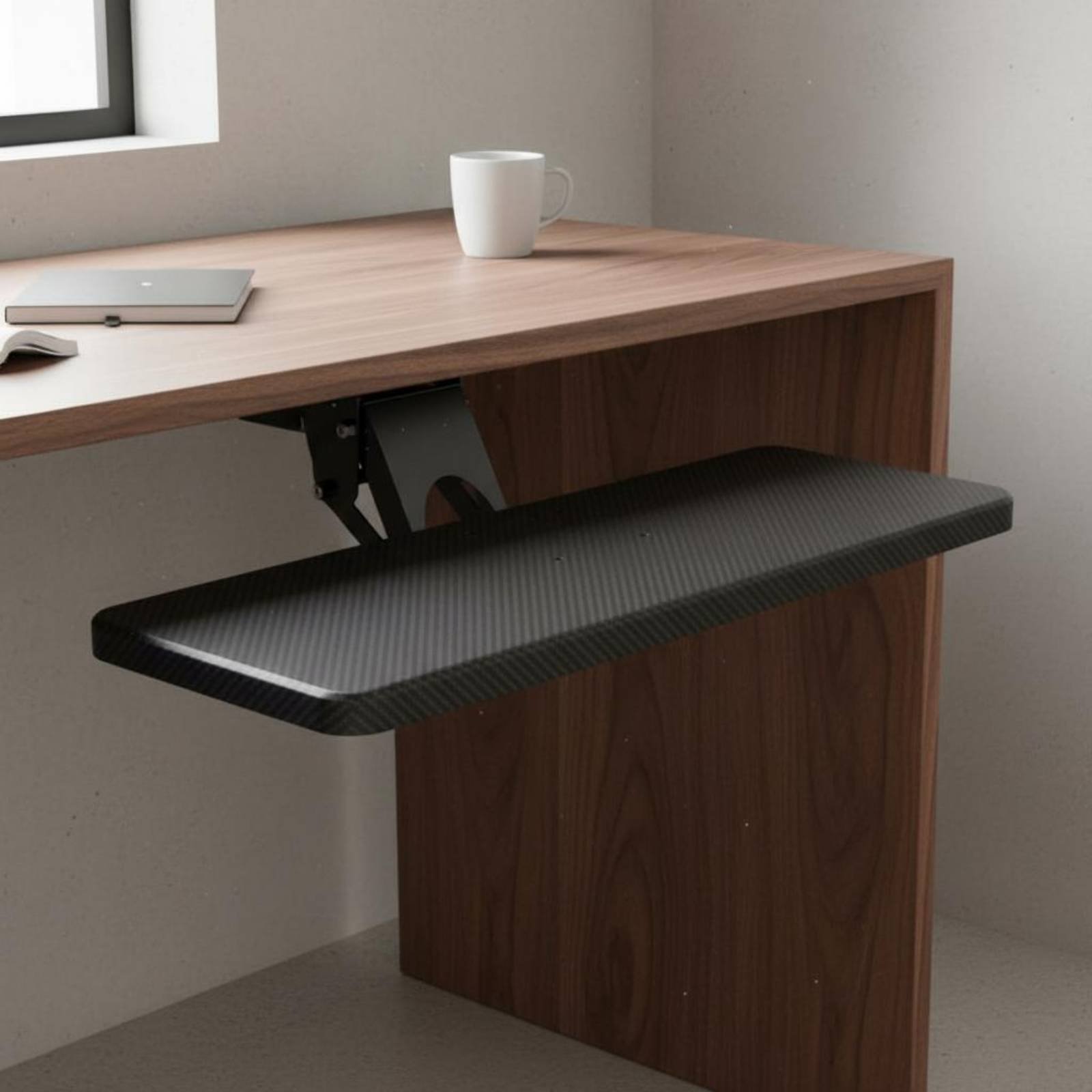Plateau de clavier sous le bur - Keyboard Tray Under Desk avis et prix